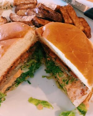 The Vegan Burger: "Big Mic" at Root in Lancaster