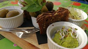 Snacks for Two at Kohvik Must Puudel in Tallinn