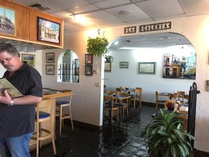 Inside at Cuban Cafe in Boca Raton