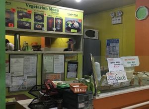 Vegetarian menu at Veggie Delight in Iloilo City