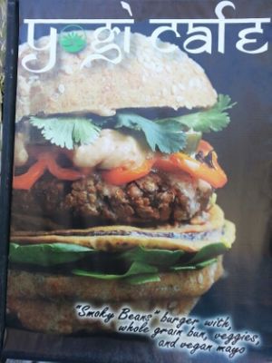 signage at Yogi Cafe - Zen Retreat in Koh Samui