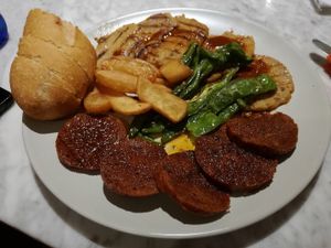 Lomo vegano at Mini Circular Bar in Valladolid