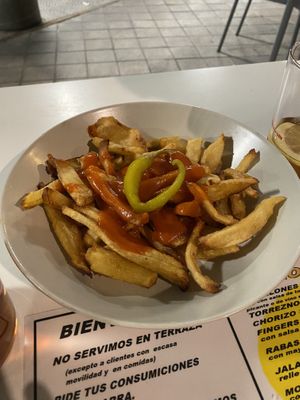 Patatas fritas   at Mini Circular Bar in Valladolid