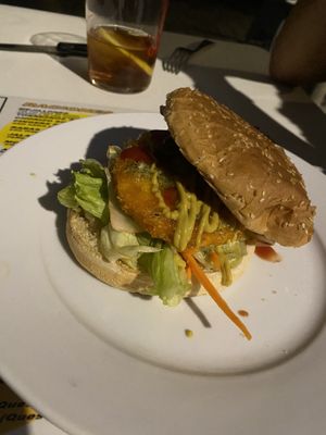 Hamburguesa vegana   at Mini Circular Bar in Valladolid