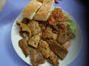 Lomo vegano at Mini Circular Bar in Valladolid