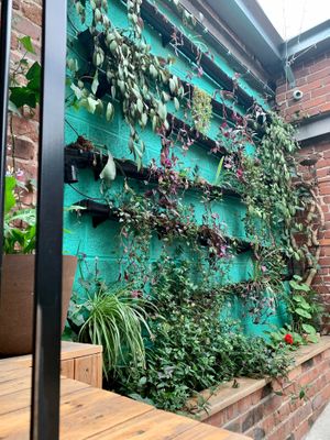 Beautiful decor at Make No Bones in Sheffield