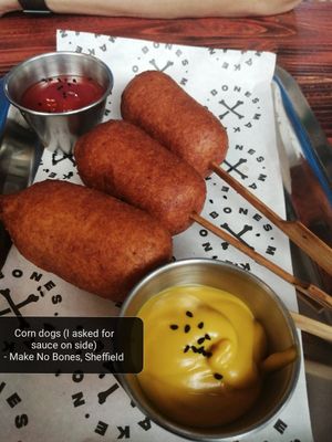 As labelled at Make No Bones in Sheffield