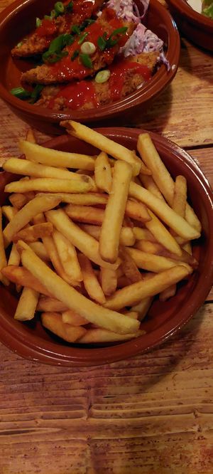 Fries at Make No Bones in Sheffield