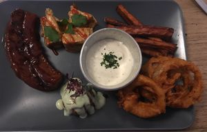 Mixed grill - delicious!! at Make No Bones in Sheffield