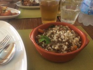 Barley 'soup' at Fior di Cucuzza in Matera