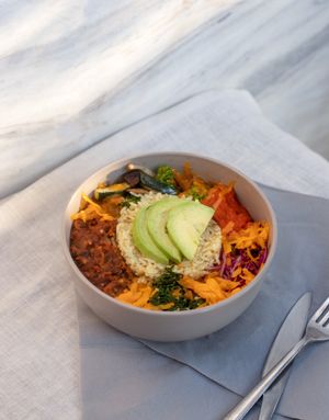 Bean bowl  at The Kitchen at Jaipur Modern in Jaipur