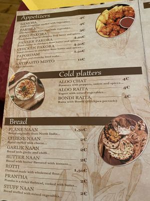 Starters.  at Yoga Ristorante Indiano in Trieste