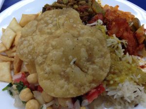 buffet at Chopaati in Decatur