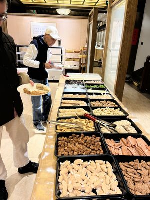 All vegan, soy products   at Wenshu Temple Restaurant 心香 in Chengdu