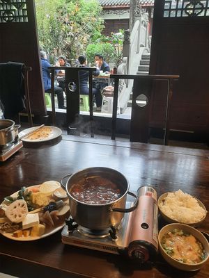  at Wenshu Temple Restaurant 心香 in Chengdu