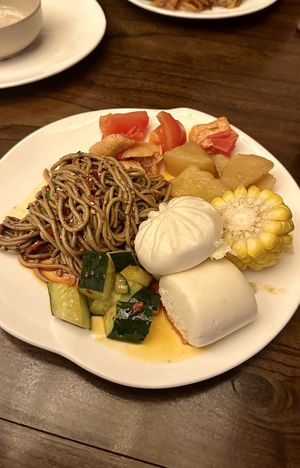   at Wenshu Temple Restaurant 心香 in Chengdu