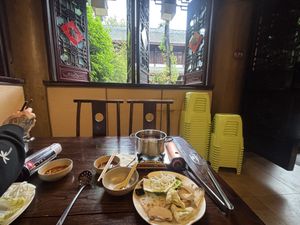   at Wenshu Temple Restaurant 心香 in Chengdu