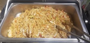 Noodle dish at Wenshu Temple Restaurant 心香 in Chengdu