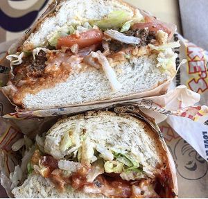 Can’t even remember what sandwich this is at Ike's - Downtown in San Jose