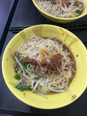 Sesame noodles   at Fou Shi Yuan in Tainan
