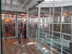 Entrance at Hiltl - Dachterrasse in Zurich