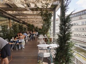 Terrace at Hiltl - Dachterrasse in Zurich