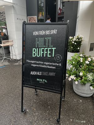   at Hiltl - Dachterrasse in Zurich