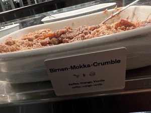 vegan dessert  at Hiltl - Dachterrasse in Zurich