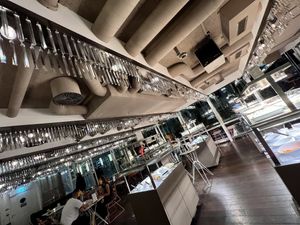 inside  at Hiltl - Dachterrasse in Zurich