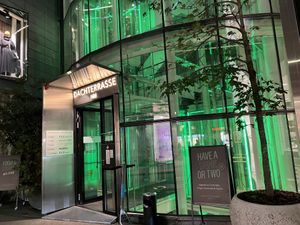 entrance  at Hiltl - Dachterrasse in Zurich