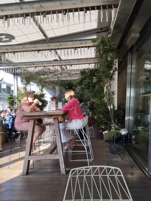 Terrace at Hiltl - Dachterrasse in Zurich