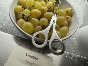 grapes  at Hiltl - Dachterrasse in Zurich