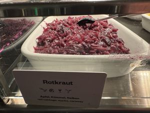 cabbage  at Hiltl - Dachterrasse in Zurich