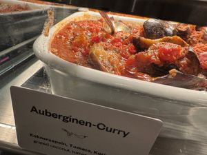 eggplant 🍆  at Hiltl - Dachterrasse in Zurich