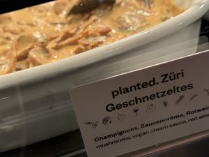 zurich ragout  at Hiltl - Dachterrasse in Zurich