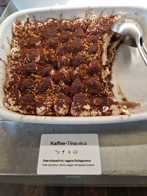 Tiramisu at Hiltl - Dachterrasse in Zurich
