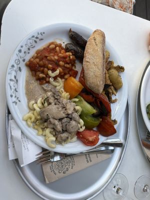   at Hiltl - Dachterrasse in Zurich