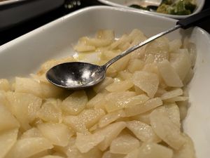 kohlrabi  at Hiltl - Dachterrasse in Zurich