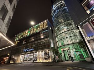 front  at Hiltl - Dachterrasse in Zurich