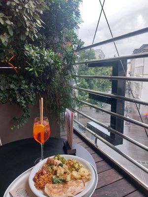  at Hiltl - Dachterrasse in Zurich