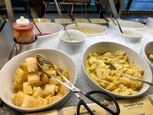 food at Hiltl - Dachterrasse in Zurich