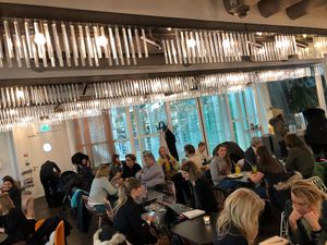 inside at Hiltl - Dachterrasse in Zurich