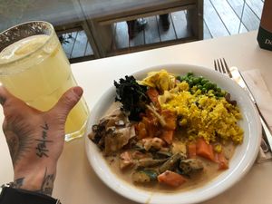 food at Hiltl - Dachterrasse in Zurich