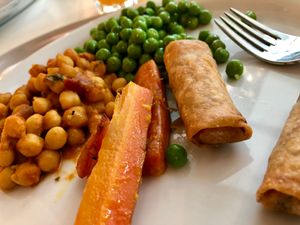 food at Hiltl - Dachterrasse in Zurich