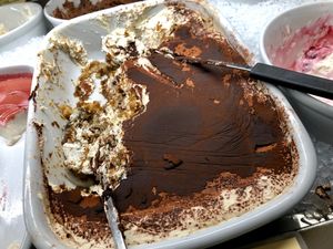 tiramisu at Hiltl - Dachterrasse in Zurich