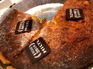 jubilee cake (120 years) at Hiltl - Dachterrasse in Zurich