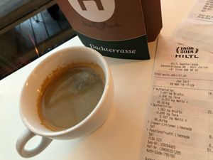 coffee at Hiltl - Dachterrasse in Zurich