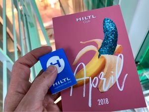 corporate design at Hiltl - Dachterrasse in Zurich