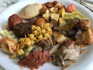 Yummiiii at Hiltl - Dachterrasse in Zurich