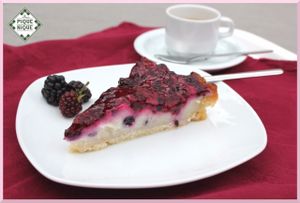 Forrest Fruit Tart with Cashew Vanilla filling at Le Pique-Nique in Berlin